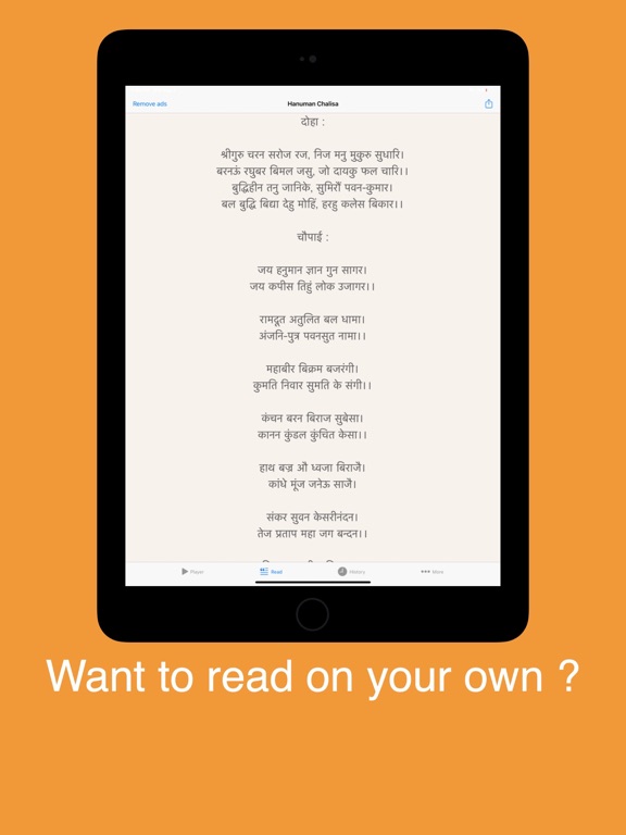 Hanuman Chalisa iPad screenshot 2